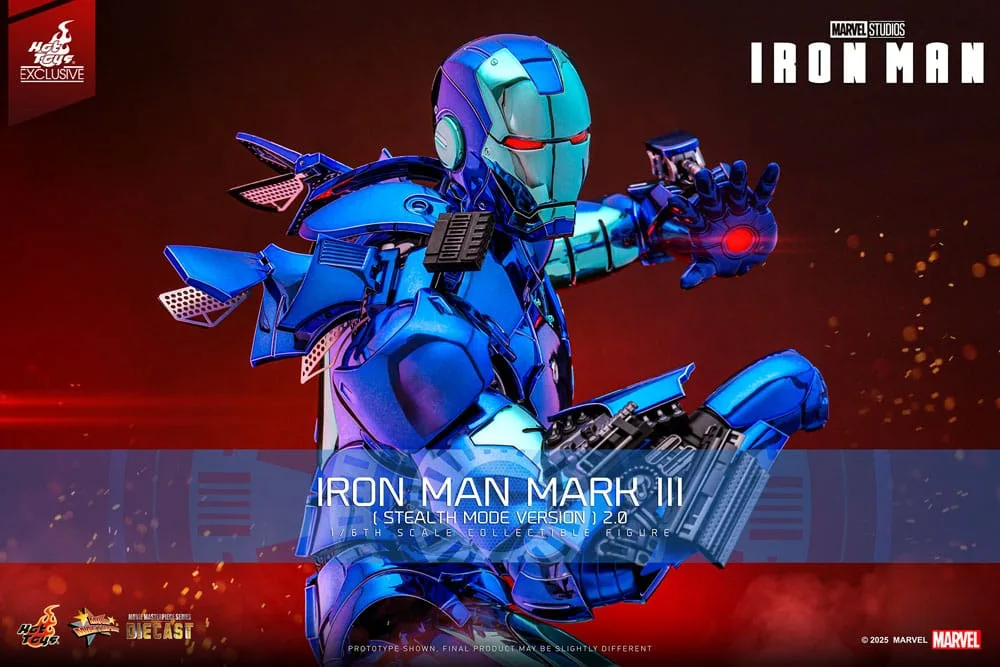 Iron Man Action Figure – Mark III Stealth Mode 2.0 33 cm 2