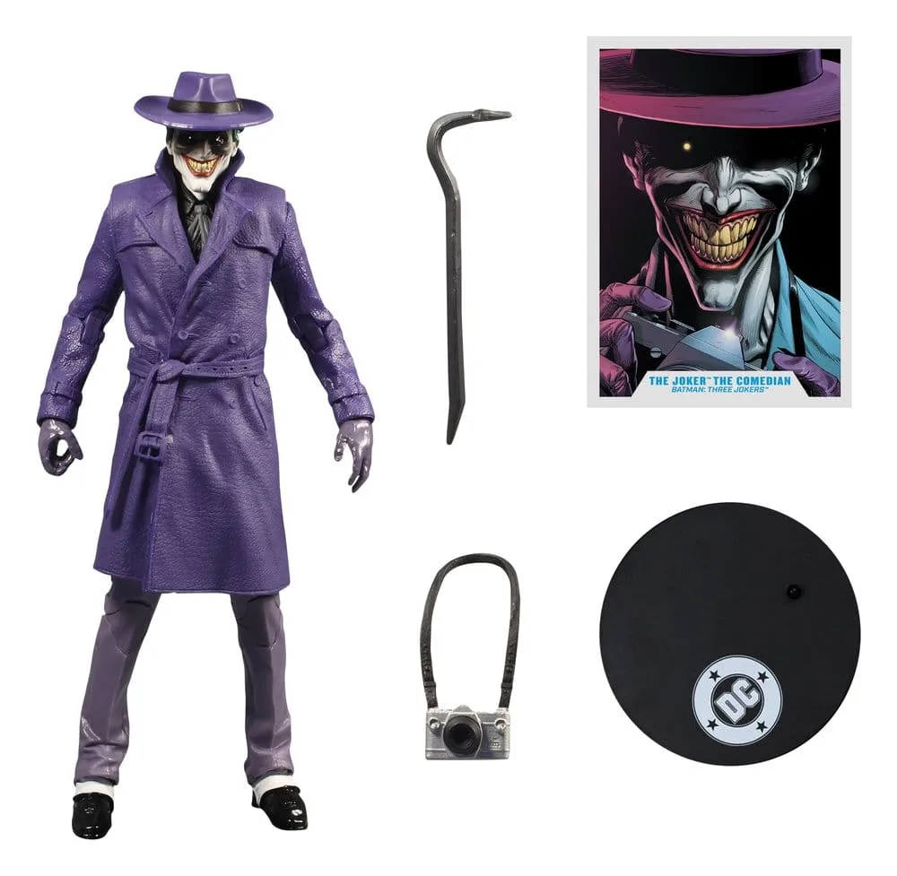DC Multiverse Action Figure – Joker The Comedian 18 cm 3