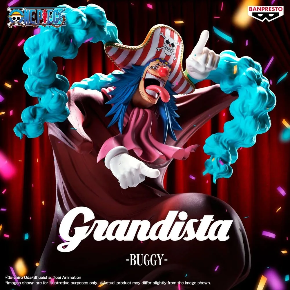 One Piece PVC Figure – Grandista Buggy 25 cm 5