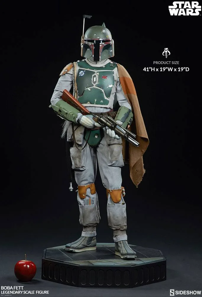 Star Wars Statue – Boba Fett Legendary Scale 104 cm 5