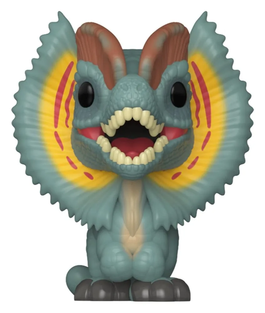 Jurassic Park Bitty Pop Figurenset – T.-Rex-Fossil & Dilophosaurus 2 cm 5