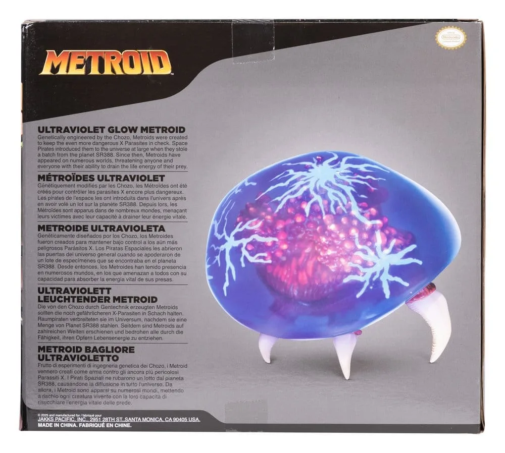 Metroid Prime Action Figure – Ultraviolet Glow 15 cm 5