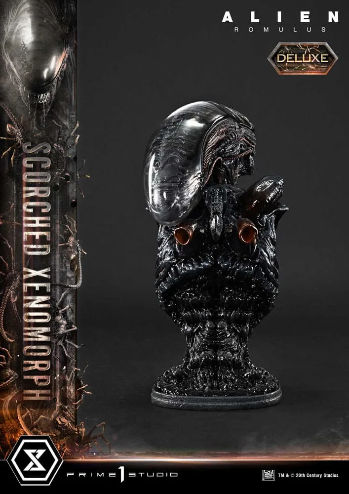 Alien Romulus Statue – Scorched Xenomorph Deluxe 98 cm 10