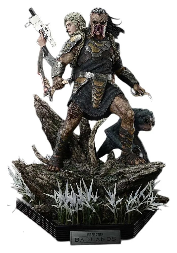 Predator Badlands Statue – Dek & Thia Deluxe 87 cm 1