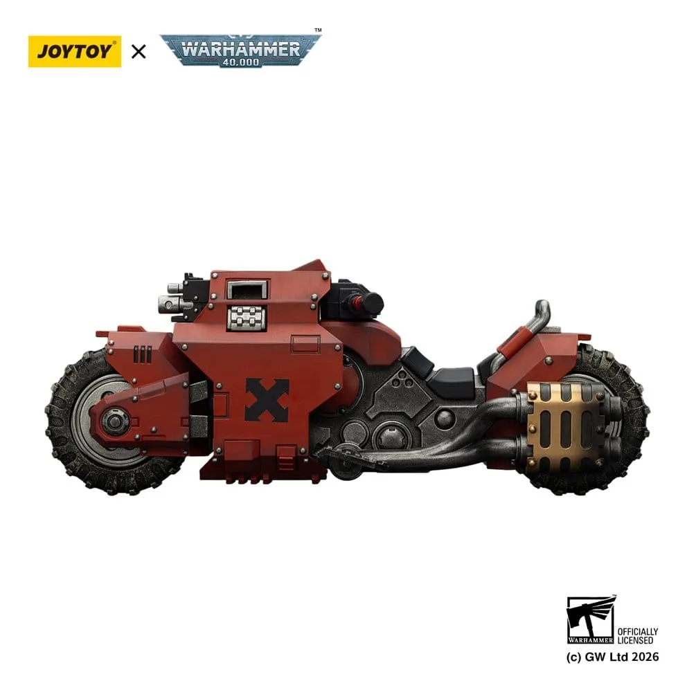 Warhammer 40,000 Combat Bike – Blood Angels Raider-Pattern 22 cm 1