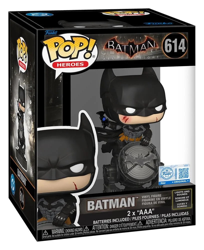 DC Comics Pop Vinyl Figure – Batman with Light and Sound 9 cm 2