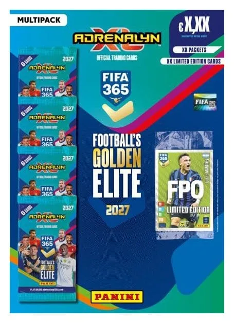 FIFA 365 Adrenalyn XL 2027 Trading Cards – German Multipack Display