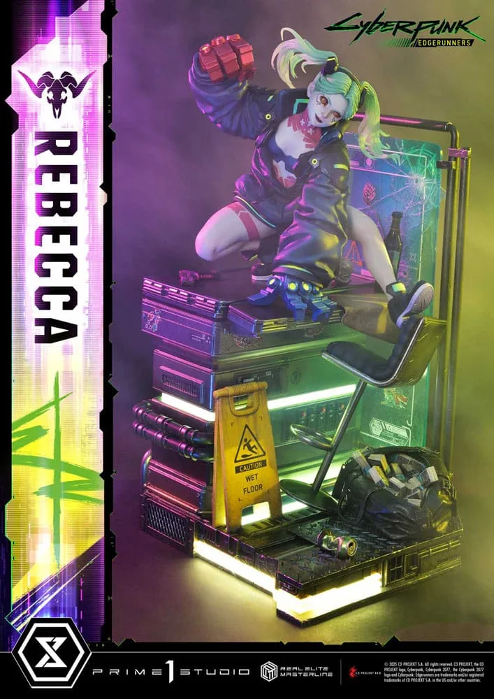 Cyberpunk Edgerunners Statue – Rebecca 1/4 Scale 54 cm 14