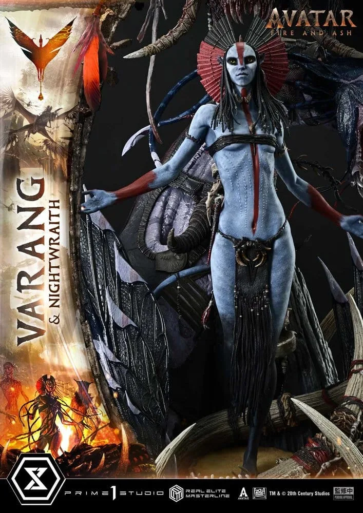 Avatar: Fire and Ash beeld – Varang & Nightwraith 96 cm 10