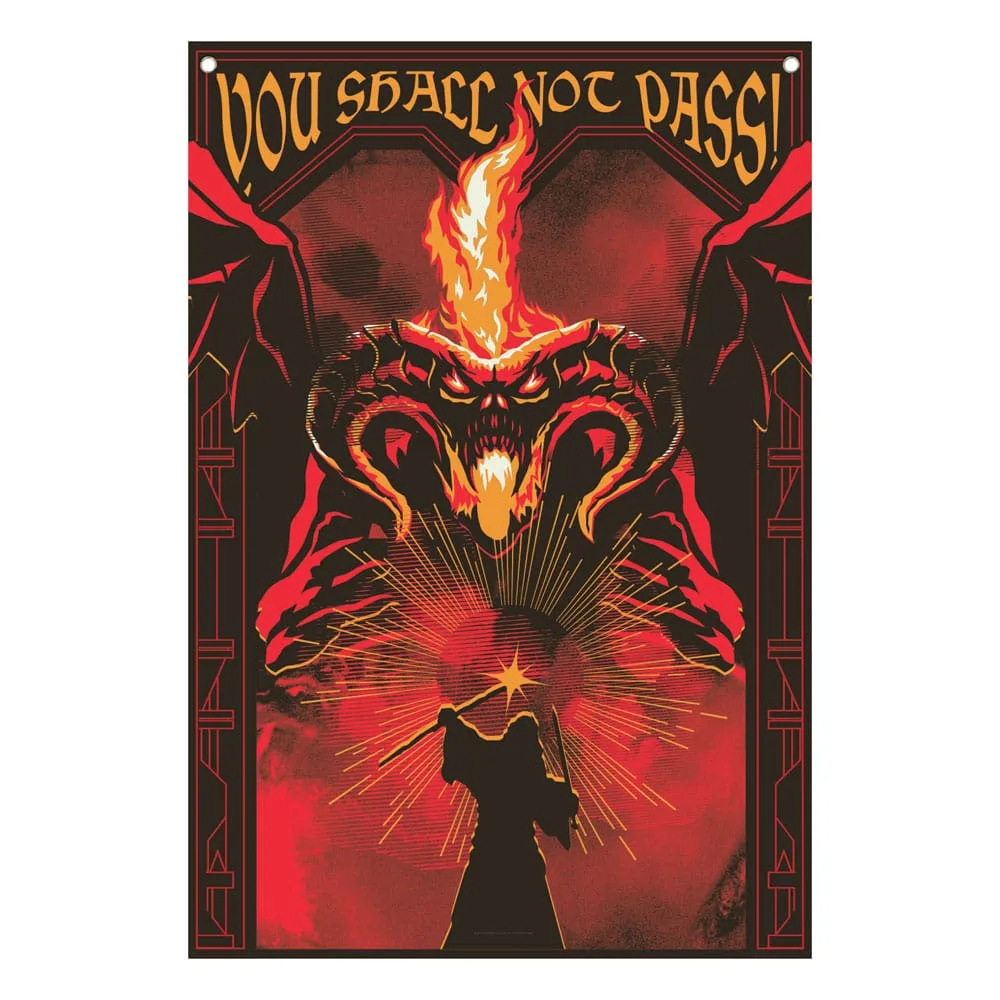 Lord of the Rings Wall Banner – You Shall Not Pass 125 x 85 cm