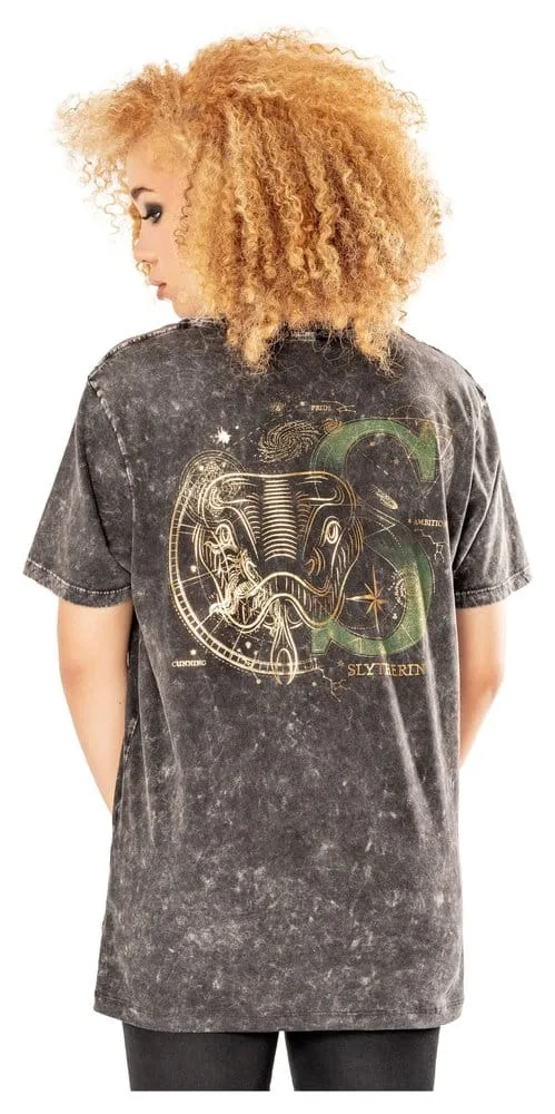Harry Potter T-Shirt – Slytherin Acid Wash 2