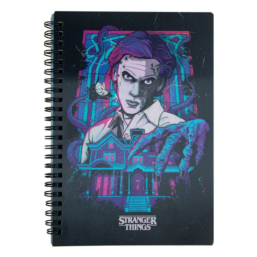 Stranger Things Notebook – Lenticular Vecna 14.5 x 21 cm