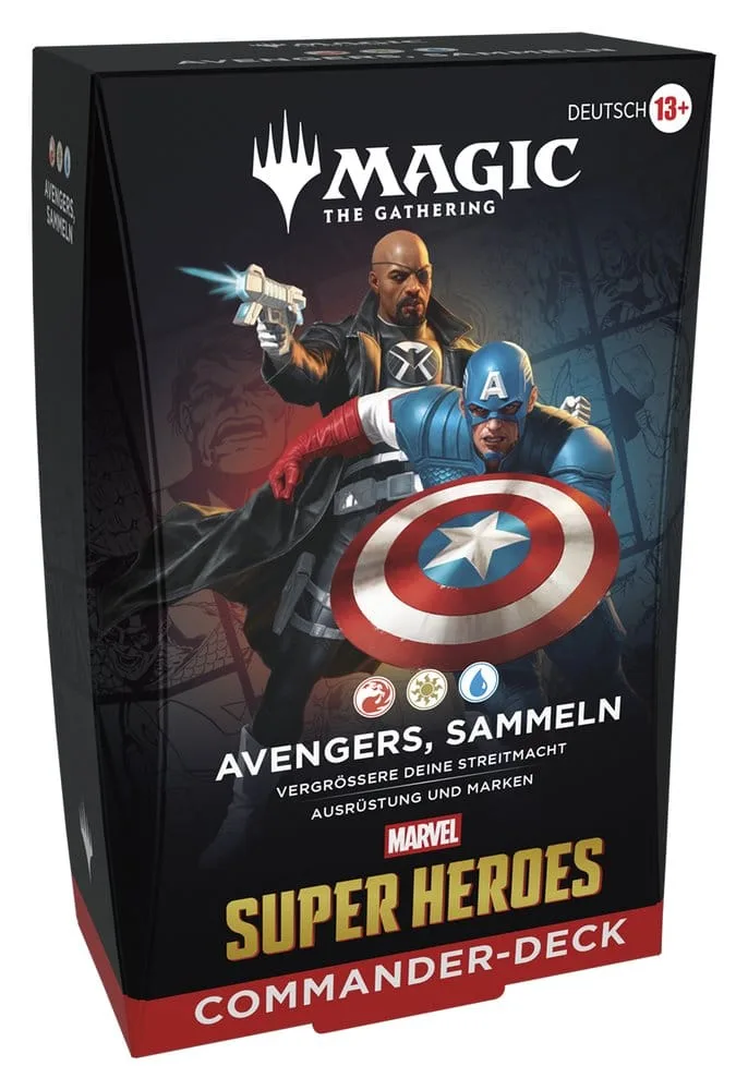 Magic The Gathering Commander Decks – Marvel Super Heroes German 2