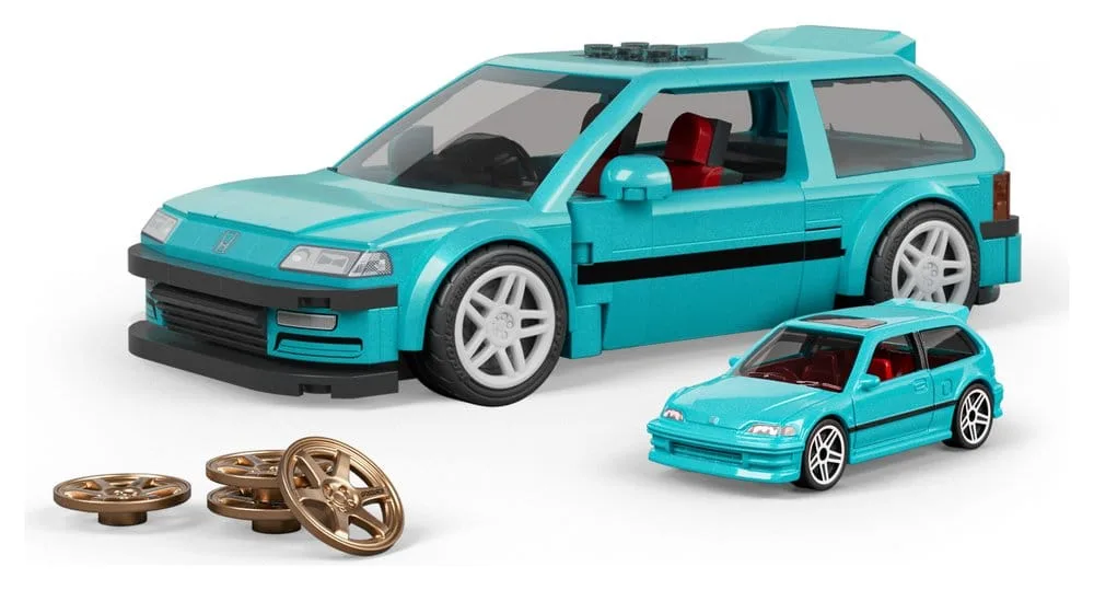 Hot Wheels Building Set – Custom 1990 Honda Civic EF 1:32 9