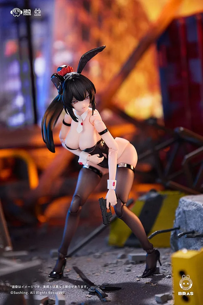 Bunny Rapid Action Squad Figure – Attacker Runa 1/12 16 cm 9