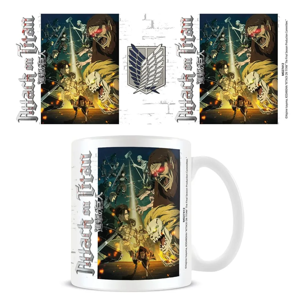 Attack on Titan Mug – Special Ops Squad vs Titans 315 ml
