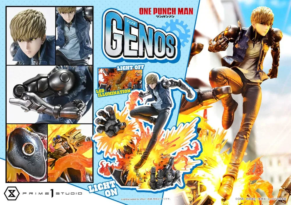 One Punch Man Statue – Genos Bonus Version 1:6 33 cm 18