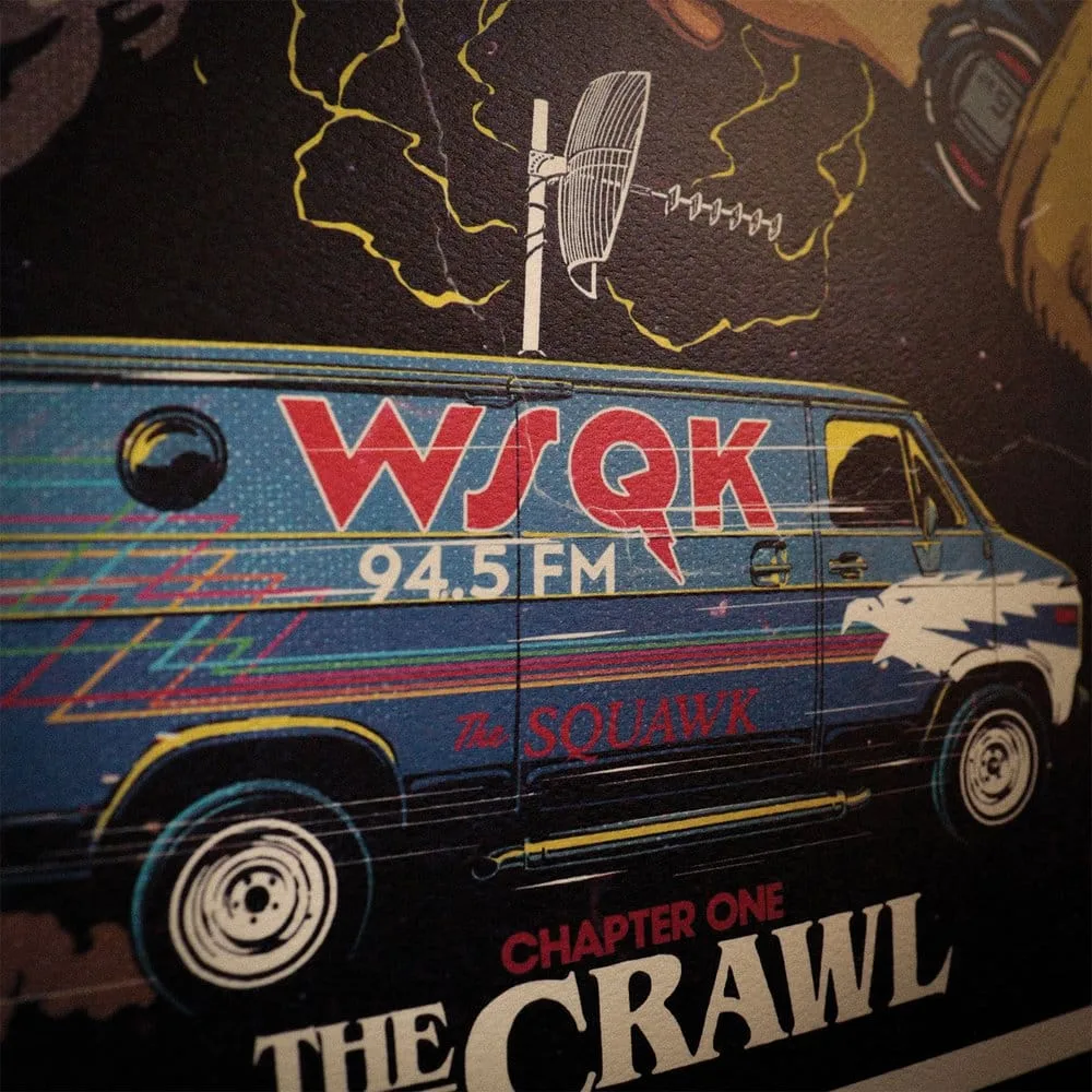 Stranger Things 5 Art Print – The Crawl Limited Edition A3 2