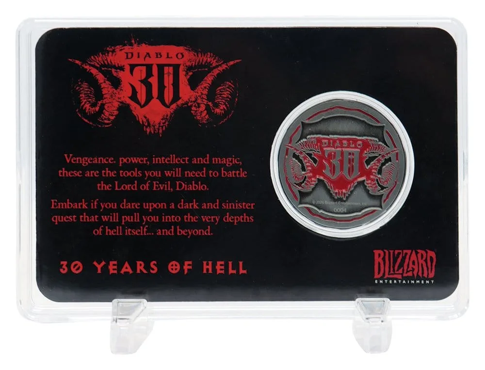 Diablo Collectible Coin – 30th Anniversary Limited Edition 4 cm 7
