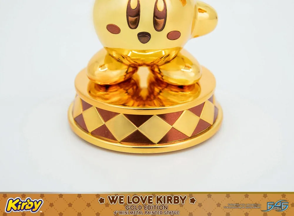 Kirby Die-Cast Statue – We Love Gold Edition 10 cm 16