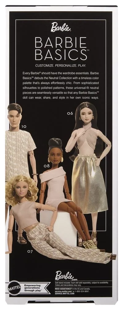 Barbie Signature Doll – Basics Model 08 Neutral Collection 5