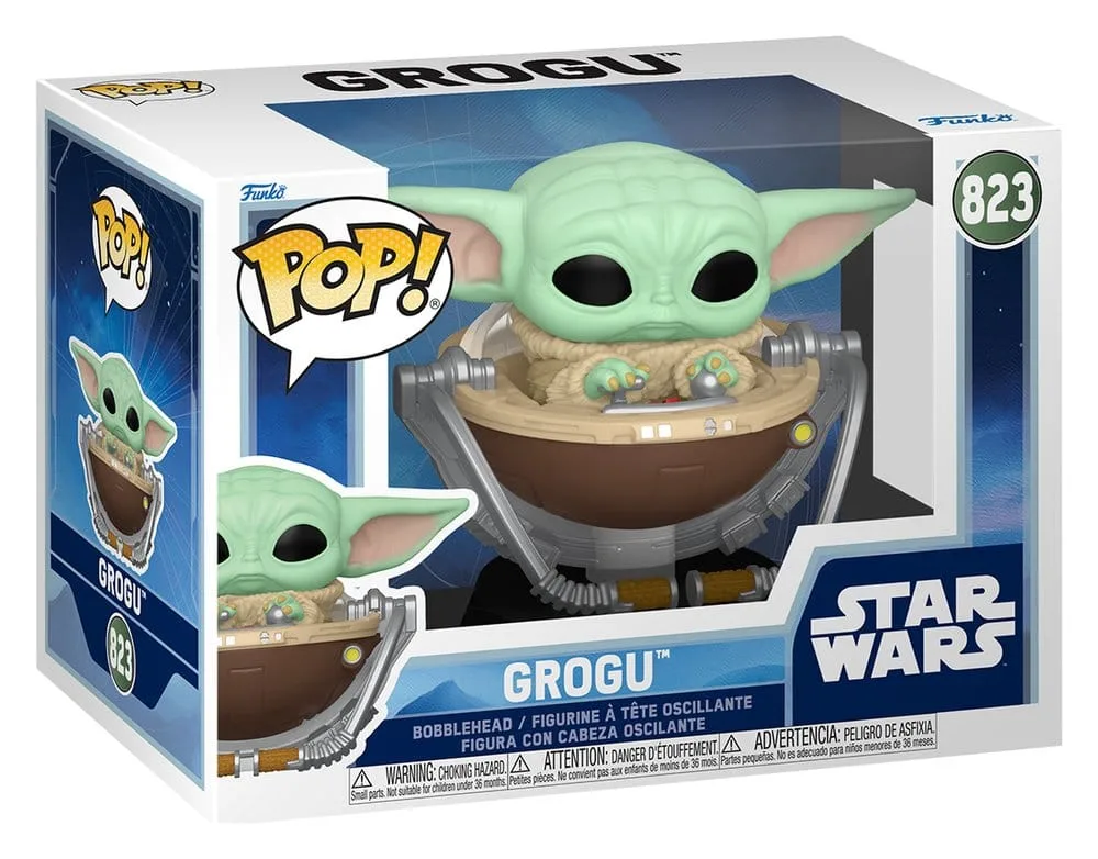 Star Wars Pop Vinyl Bobblehead – Grogu in Pram 9 cm 2