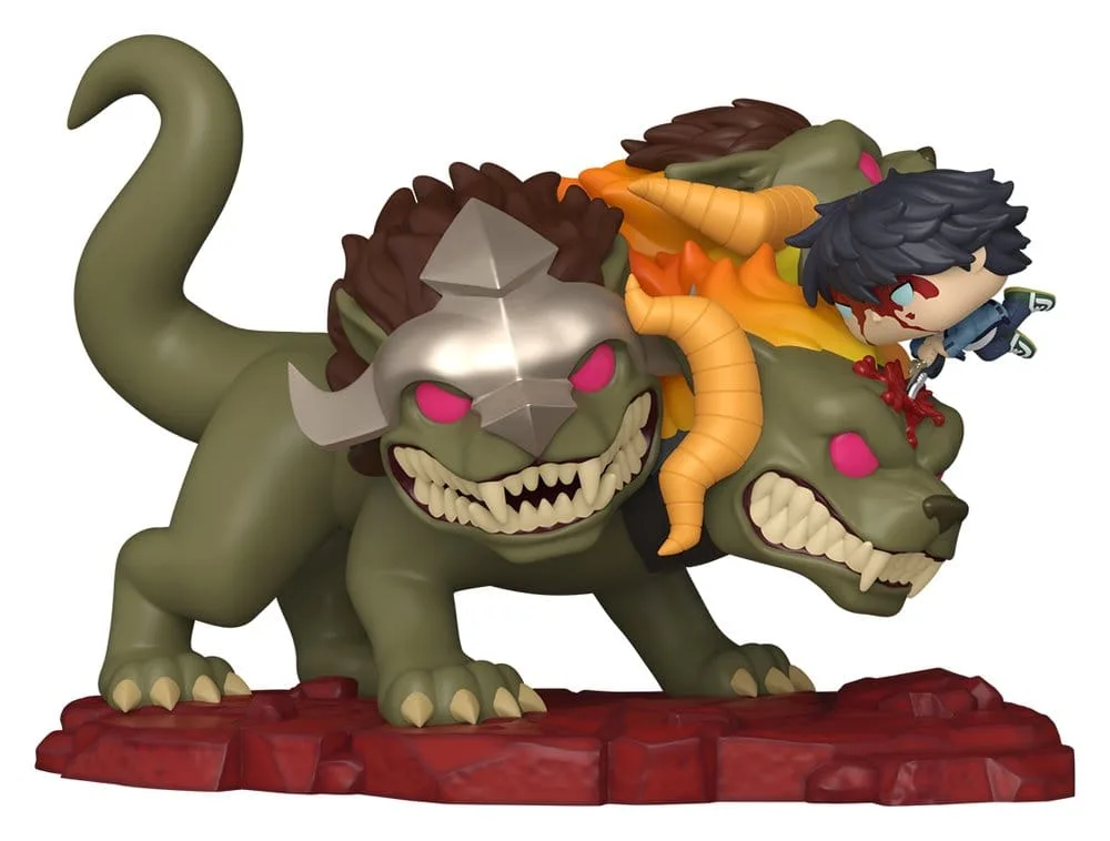 Solo Leveling Vinyl Figure – Pop Deluxe Jinwoo vs Cerberus 9 cm