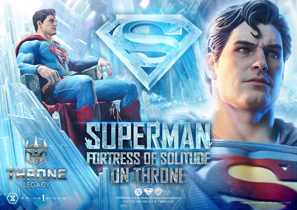 DC Comics Statue – Superman Fortress Throne 52 cm 2