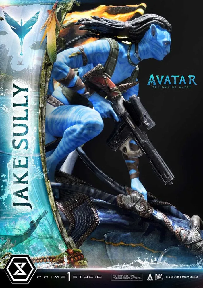 Avatar The Way of Water Statue – Jake Sully Bonus Version 59 cm 9