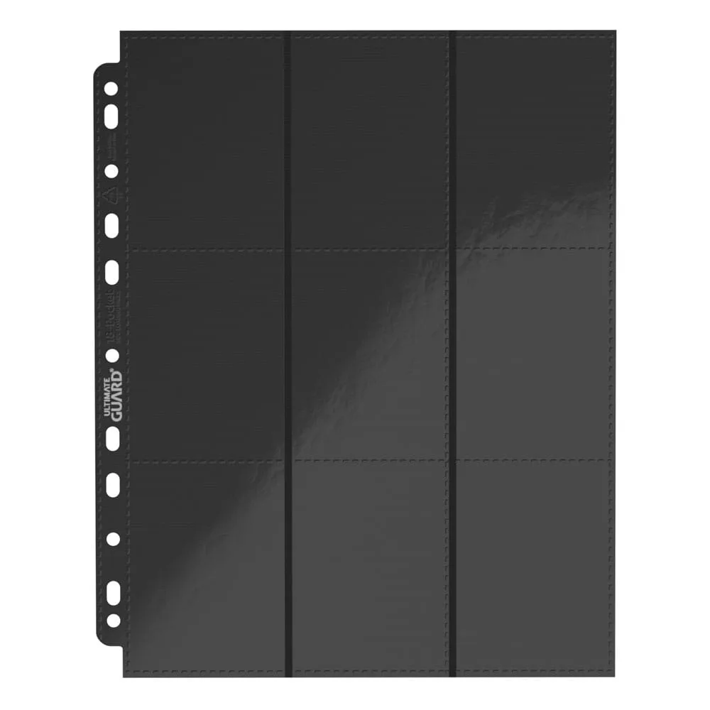Ultimate Guard Binder Pages – Black 18-Pocket Side-Loading 10-Pack 6