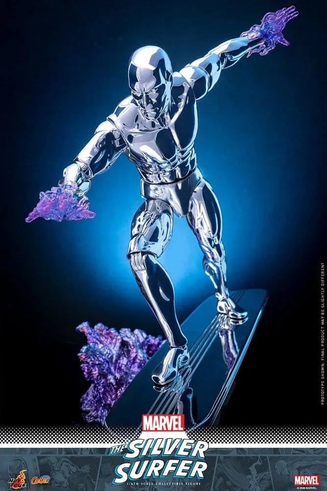 Marvel Action Figure – Silver Surfer 1/6 Scale 32 cm 4