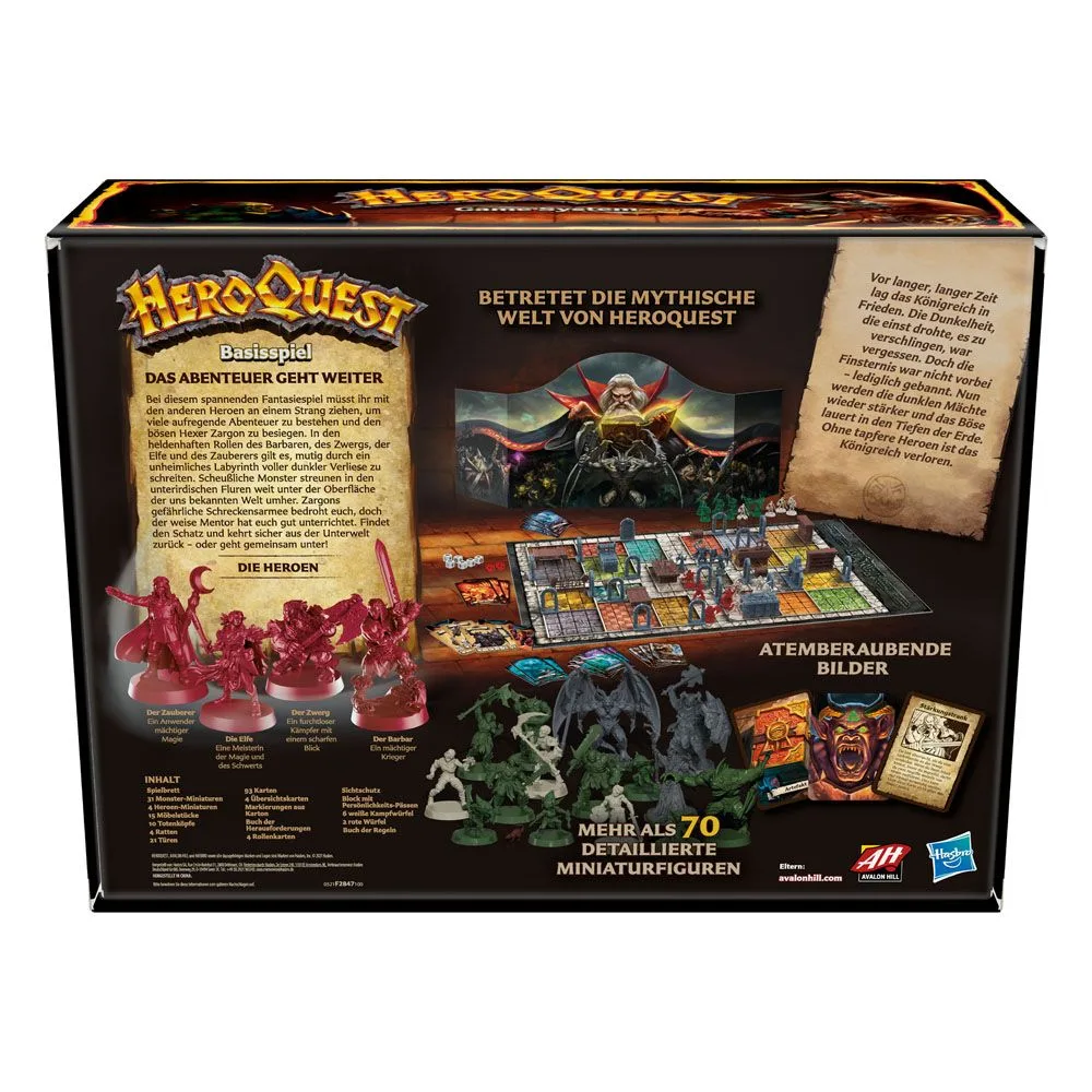 HeroQuest Board Game – German Base Game 2