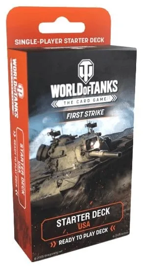 World of Tanks TCG Starter Deck – First Strike USA English