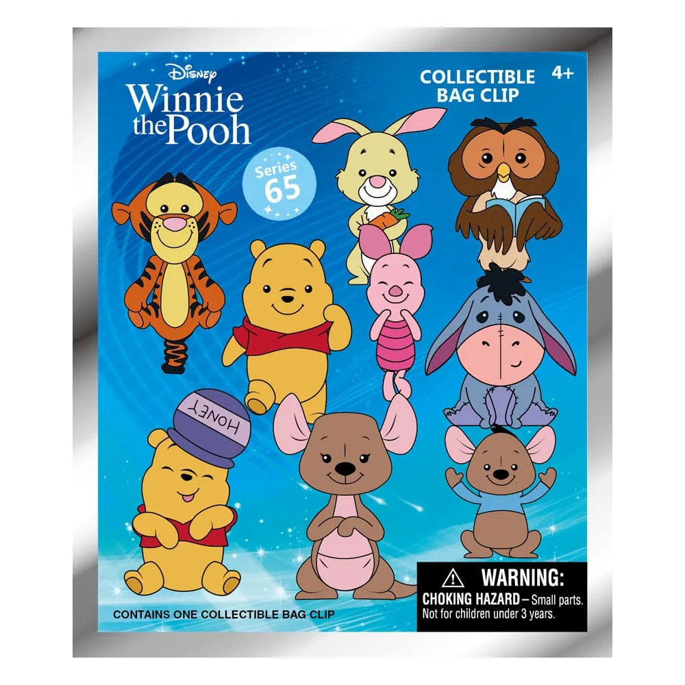 Winnie the Pooh Bag Clips – Series 2 Display of 24 3