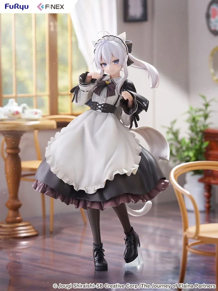 Wandering Witch Statue – Elaina Cat-Ear Maid 24 cm 2