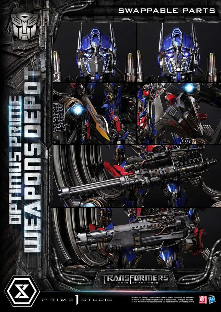 Transformers Statue – Optimus Prime Weapons Depot Bonus Version 9