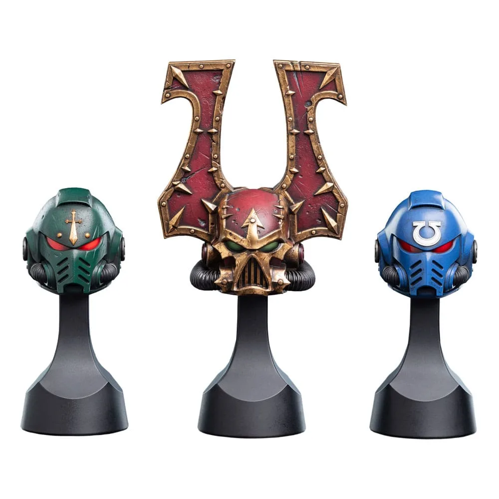 Warhammer 40,000 Replica – Ultramarines Helm 1/4 12 cm 4