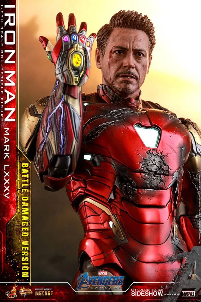 Avengers Endgame Figure – Iron Man LXXXV Battle Damaged 32 cm 7