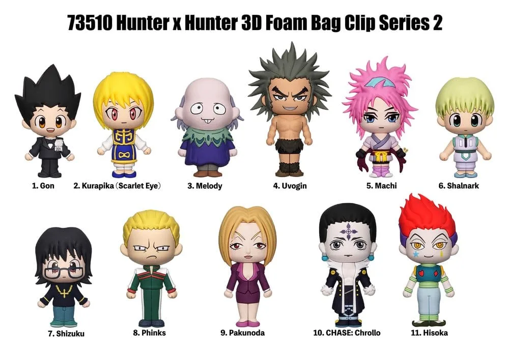 Hunter x Hunter Taschenanhänger – Series 2 24er-Display 2
