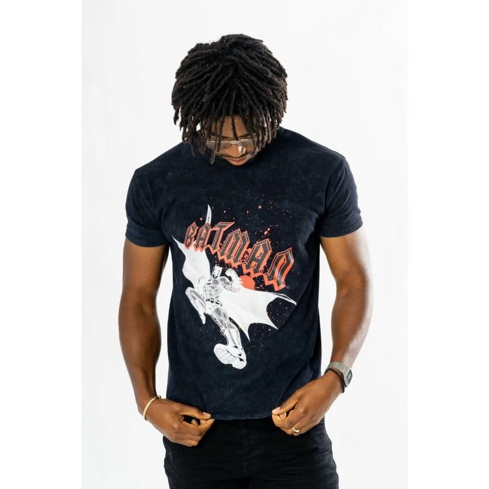 Batman T-Shirt – Rock Acid Wash S