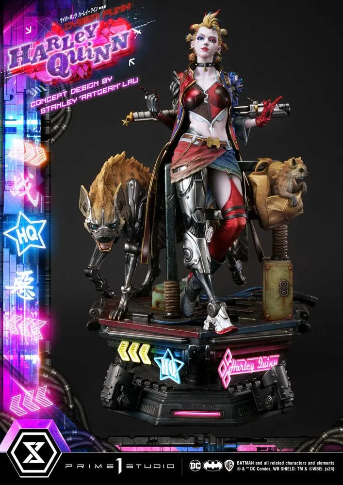 Batman Statue – Cyberpunk Harley Quinn 60 cm 10