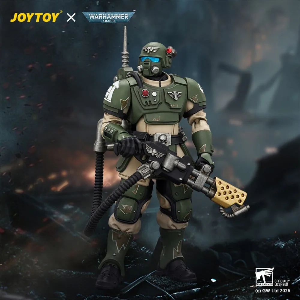 Warhammer Action Figure – Astra Militarum Kasrkin 2 with Flamer 7