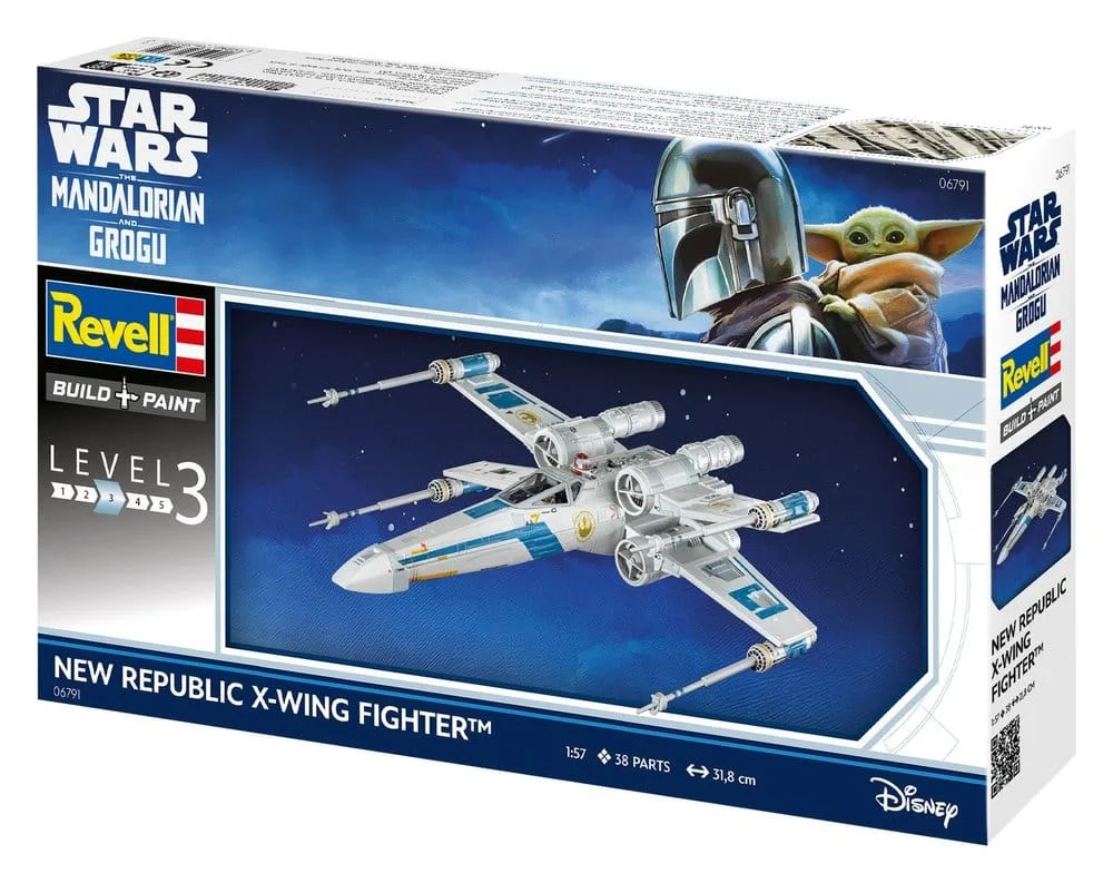 Star Wars Model Kit – New Republic X-Wing Fighter 1/57 21.8 cm 11