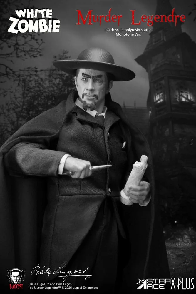White Zombie Statue – Murder Legendre Monotone Version 1/4 2