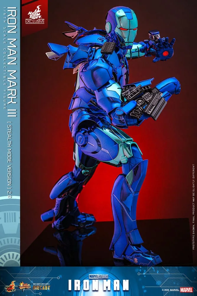 Iron Man Action Figure – Mark III Stealth Mode 2.0 33 cm 4