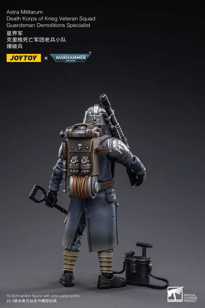 Warhammer 40k Action Figure – Krieg Demolitions Specialist 10.3 cm 3