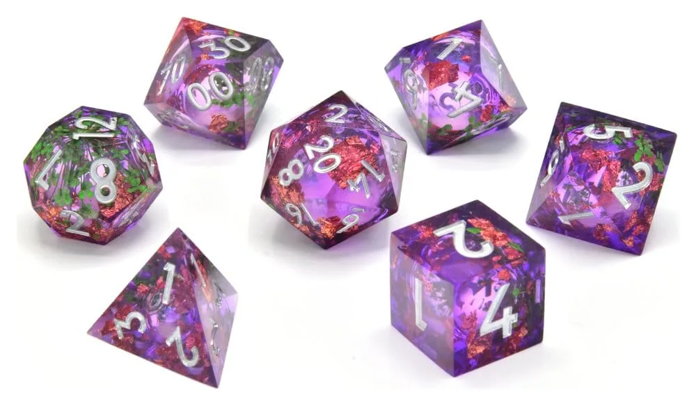 CritStones Dice Set – Herbalist's Dream 7 Liquid Core Dice