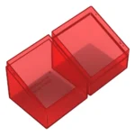 Ultimate Guard Deck Box – Boulder 100+ Clear Ruby 7