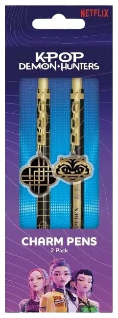 KPop Demon Hunters Pens – Golden 2-Pack