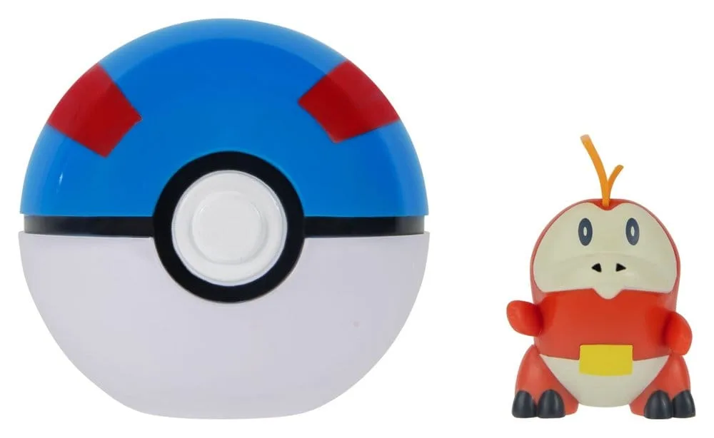 Pokémon Figure Set – Clip n Go Fuecoco and Great Ball